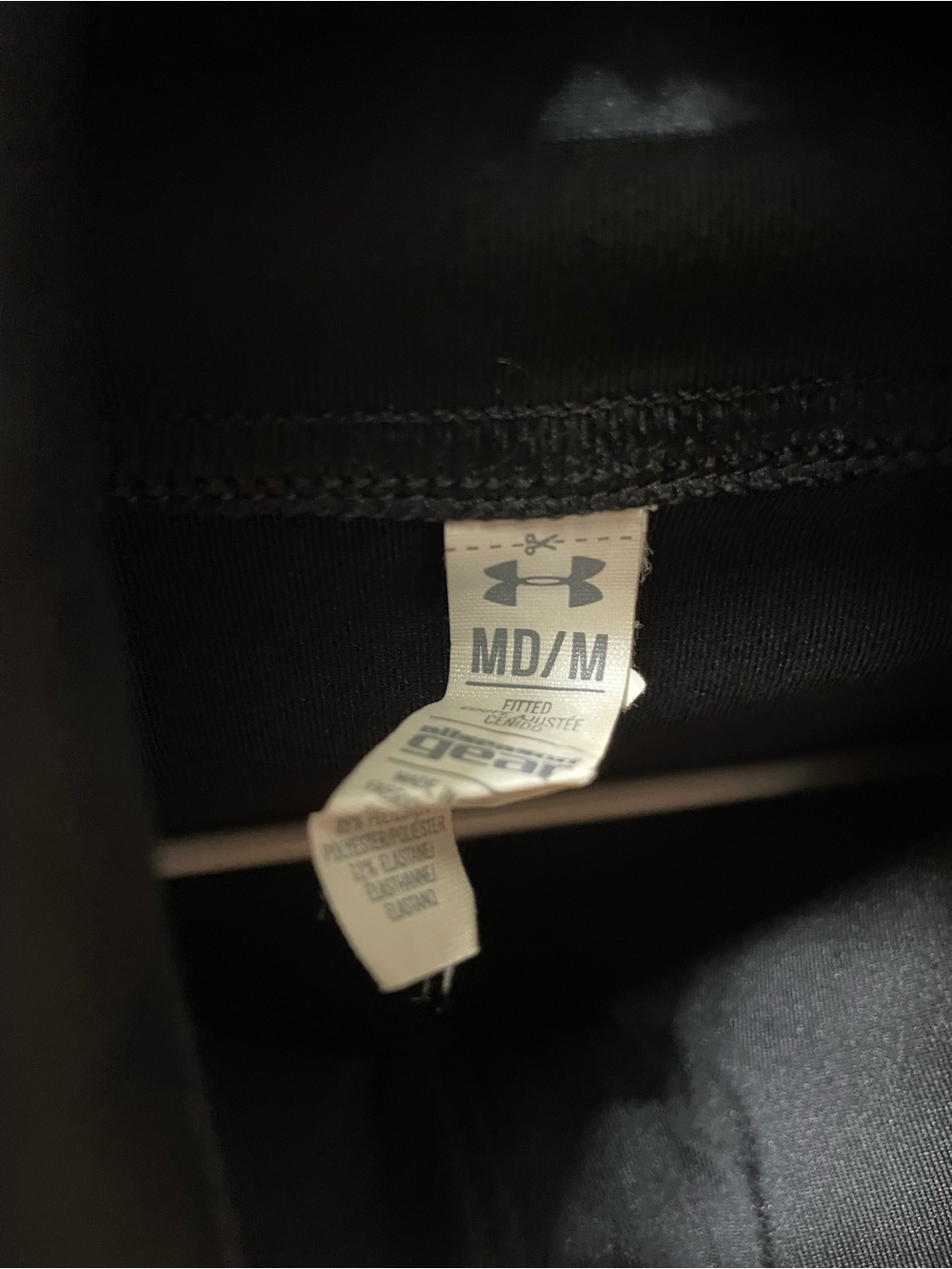 Under Armour Black Performance Full-Zip Jacket - Picture 4 of 4